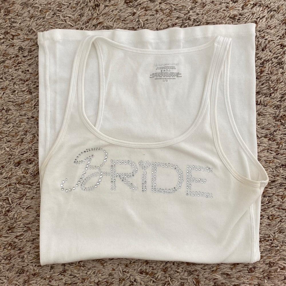 Victoria’a Secret | white bride tank